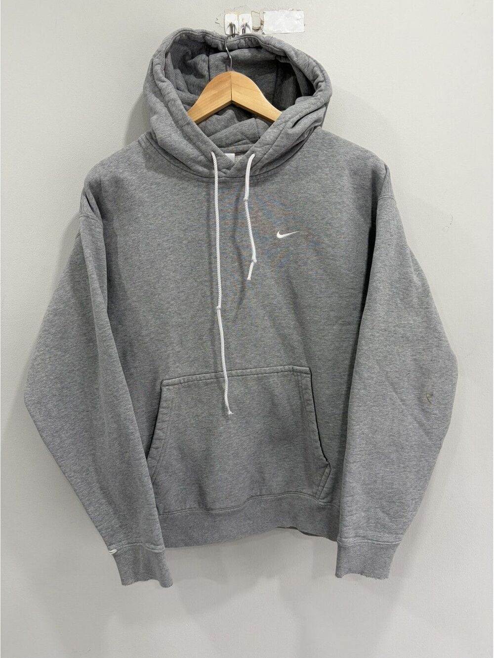 Vintage Nike Y2 Hoodie Sweater Swoosh Check